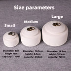 Ceramic memorial urn