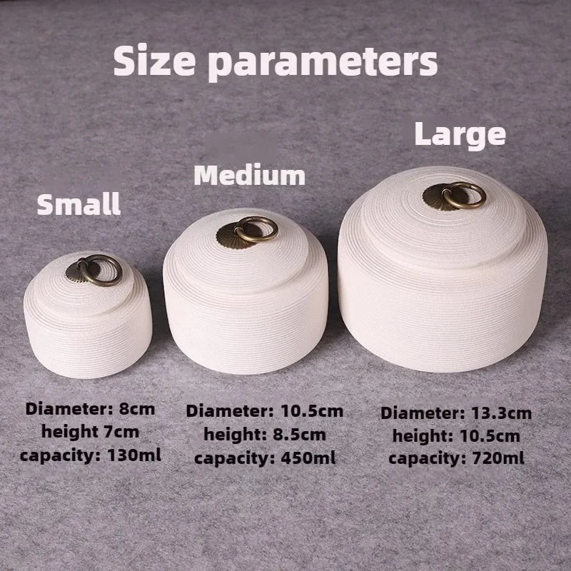 Ceramic memorial urn