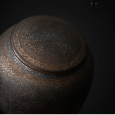 Rustic Bronze Urn