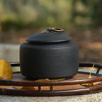 Ceramic memorial urn