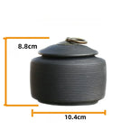 Ceramic memorial urn