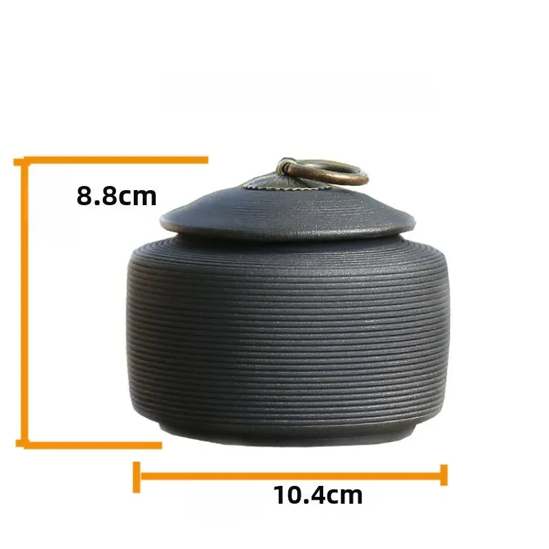 Ceramic memorial urn