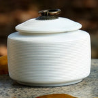 Ceramic memorial urn