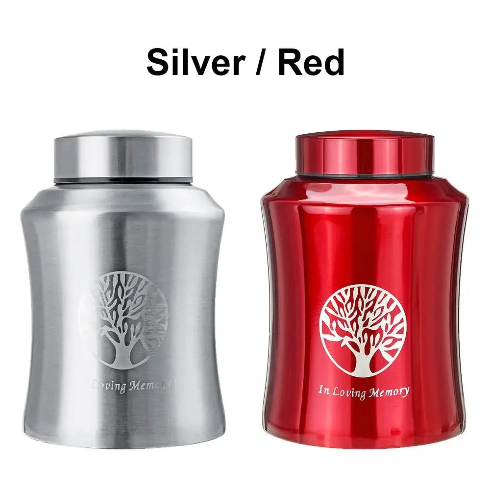 Tree of life steel urn